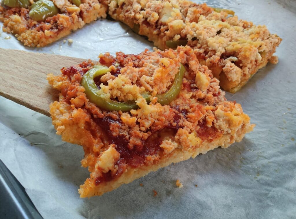 Pizza με βάση από κεχρί